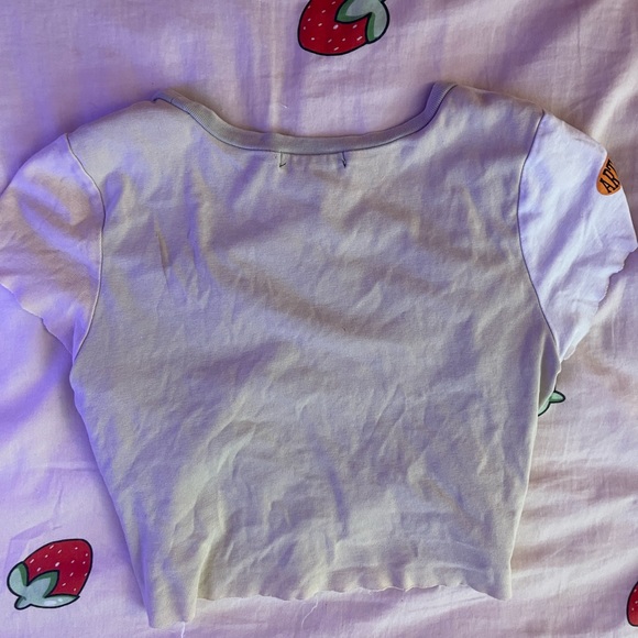 Graphic crop top - Picture 4 of 9